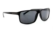 New POLAROID Sunglasses PDL 2019/S D28Y2 59-15 Black Frame Grey Polarized Lenses