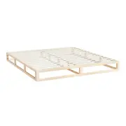 Bed Frame King Size Wooden Base Mattress Platform Timber Pine KALAM