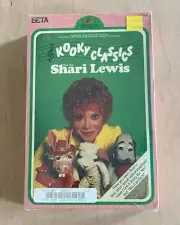KOOKY CLASSICS Shari Lewis & Lamb Chop Sealed MGM/UA Betamax Sing A Long Kid's