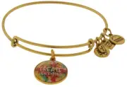 Alex and Ani Peace Of Mind Charm Bangle - Rafaelian Gold -