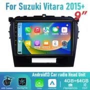 9'' Wireless Carplay Android Auto Head unit Car Radio For Suzuki Vitara 2015+ (for: Suzuki)