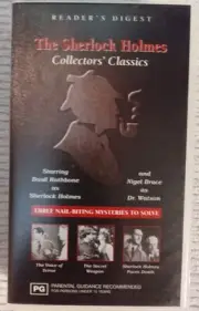 SHERLOCK HOLMES Collectors' Classics VHS **NEW SEALED** Basil Rathbone 1943 PAL