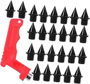 [BIUDECO] Running Spikes Track Replacement 50pcs Steel Spikes with Wrench for Boys and Girls Adults
