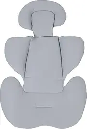 Newborn Carseat Insert Infant Car Seat Insert Baby Car Seat Support Cushion Comfort Infant Car Seat Insert Universal Toddler Stroller Cushion for Car Seats Strollers (Grey)