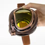 1Pair Vintage Motorcycle Helmet Eyewear Goggles Riding Glasses ATV Dirt Bike