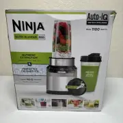 Ninja 2 Preset Auto-IQ One Touch Nutri-Blender Pro Set, 1100 Watts