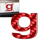 g Window Door Wall Car Badge Emblem Lowercase Alphabet Letter Decals Stickers