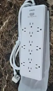 Anker Power Strip Surge Protector (2 × 4000 Joules), PowerExtend Strip 12...