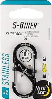 Nite Ize SlideLock Steel S-Biner (Black - 4.50 in.)