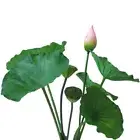 Long Stem Artificial Lotus Landscape Simulation Lotus New PU Green Plant