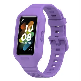 華為 Honor band 6 7 8 / Huawei band8 替換運動矽膠錶帶腕帶保護套