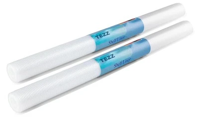 2 Rolls Shelf Liners, 17.5 Inches x 20 FEET Non-Slip Kitchen Cabinet Liner, W...