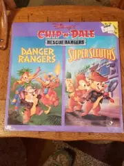 Sealed Chip n’ Dale LaserDisc LD - Danger Rangers/Super Sleuths