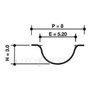 Dayco Timing Belt 111Shp+254H T1055 - 94933