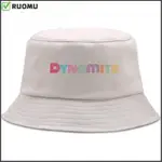 RUOMU DYNAMITE BUCKET HAT INS風字母印花情侶遮陽太陽帽學生漁夫帽子