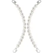 2pcs High Heels Shoe Straps Pearl Straps Shoe Straps for Heels