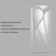 Anti-Scratch Transparent Tempered Glass Protective Film For ZTE Libero 5G IV USA