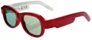 Xpand X104SX1 YOUniversal 3D Glasses, Small, Red