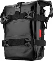 Motorcycle Accessories Bag - Crash Bar Pouch Frame Bag Luggage Pack - Travel Waterproof Panniers, Large Capacity Motor Side Bags for Blankets, Bottles, Gloves