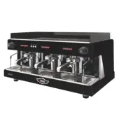 WEGA PEGASO 3 GROUP BRAND NEW BLACK ESPRESSO COFFEE MACHINE COMMERCIAL CART BAR
