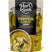 Hart & Soul Creamy Pumkin & Cashew Soup 400g