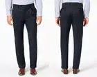 Lauren Ralph Lauren Men's ClassicFit UltraFlex Micro Pleated Navy Pants 34x32