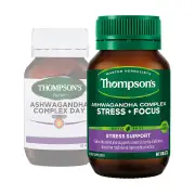 Thompsons Ashwagandha Complex Stress Plus Focus | 60 tablets