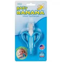在飛比找蝦皮商城優惠-Baby Banana 心型香蕉牙刷-藍色【佳兒園婦幼館】