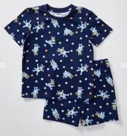 New Genuine Size 6/7 Bluey Short Sleeve & Shorts Pyjama PJ Set Kids