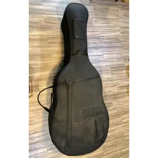 【又昇樂器】嚴選二手 Double Bass 低音大提琴 含輕量硬盒 附滾輪 可拖行