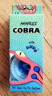 Henrys Cobra Yo-Yo Signed By Cliff Coleman Vintage Yo-Yo