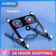 Laptop Cooler Base Stand Foldable Laptop Cooling Pad Support Adjustable Notebook