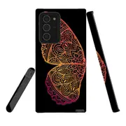 For Samsung Galaxy Note 20 Ultra Case Tough Protective Cover Rose Gold Wing
