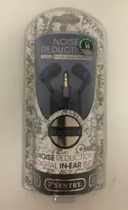 Sentry HO560 Boomer Noise Reduction Earbuds with Mic in Red