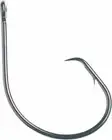 Mustad 39944BN-2/0 Black Nickel Classic Circle Hook 8CT Ringed Eye