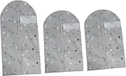Cabilock 1 Set Garment Bag Protective Storage Pouches for Clothes Lightweight Dust Hanging Clothes Bags for Overcoats Suits and Garments and Reusable