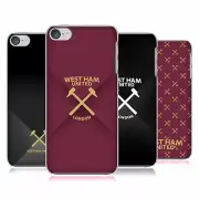 OFFICIAL WEST HAM UNITED FC HAMMER MARQUE KIT BACK CASE FOR APPLE iPOD TOUCH MP3