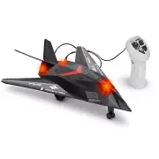 Playkidiz Wired Remote Control Plane, with Lights & Sounds Stealth Fighter