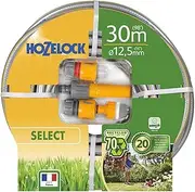 Hozelock 100-100-752 Select Hose 12.5mm x 30m Starter Set Garden, Grey