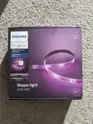 PHILIPS HUE 6.6 ft. LED Smart Color Changing Strip Light Starter Kit and Bridge