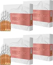 Instant Hair Strengthen Ampoules – Collagen Coating Protein Treatment for Damage & Dry Hair, Hair Stimulant Intensive Lotion, Scalp Regrowth Oil, Repair & Hydrate Leave-In Lotion (4 BOX / 28 PCS)