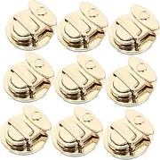 CORHAD DIY Handbag Accessory Kit 10pcs Round Mortise Locks Bag Clasps for DIY Purse Hardware