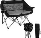Northroad Folding Loveseat Camping Chair Portable Double Duo Full Padded Gard...