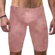 [VBFOFBV] Men's Printed Jammer Swimsuit Swim Shorts, Modern Abstract Art Plant Sunflower Pattern
