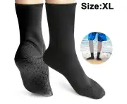 Neoprene Socks Diving Scuba Socks Wetsuit Fin Booties for Men Women Kids, 3MM Surfing Booties Beach Sock XL（44-45）