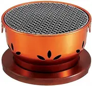 Ikenaga Tekko Nanowa Barbecue, Made in Japan, Yakiniku Stove, Grilled, Charcoal Grill, Compact, Home Use, Commercial Use, Gold, 11.8 inches (30 cm), Jumbo Charcoal Grill Tei