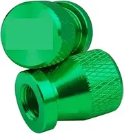 JININGLEZX Motorcycle Tire Wheel Parts Valve Stem Caps Cover Compatible with FB Mondial Flat Track HPS 125 300 Hipster Imola SMT SMX 125(Green)