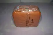 RRtide Travel Makeup Bag with Mirror of LED Lighted NWT Brown tan