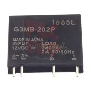 2PCS G3MB-202P DC-AC PCB SSR In 12VDC AC 2A Out 240V Solid State Relay Module