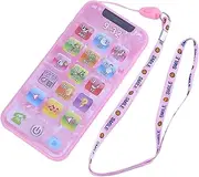 Baby Play Phone Toys Pretend Touch Phone Early Educational Mobile Phone Toys Without Battery for Children Above 3 Years Old (English)